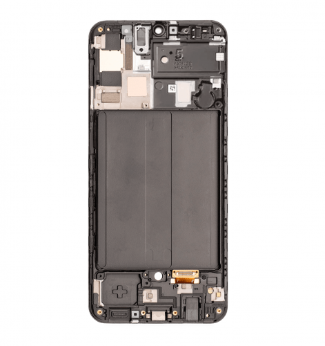 Samsung Galaxy A50 A505 Ekran Dokunmatik Siyah Çıtalı %100 Orjinal Servis Ürün