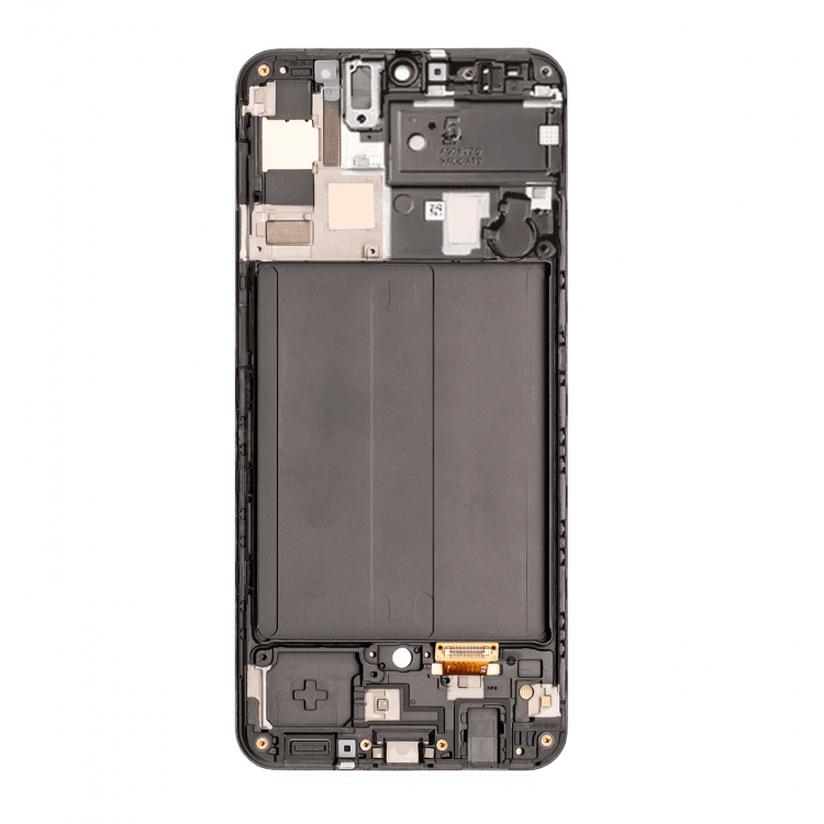Samsung Galaxy A50 A505 Ekran Dokunmatik Siyah Çıtalı %100 Orjinal Servis Ürün