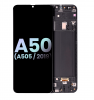 Samsung Galaxy A50 A505 Ekran Dokunmatik Siyah Çıtalı Orjinal Servis