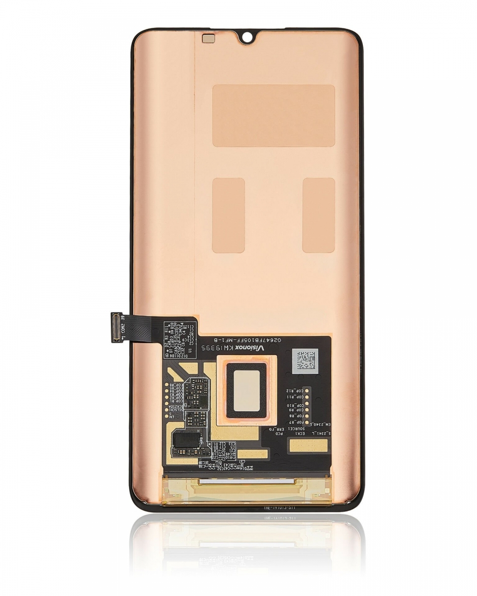 Xiaomi Mi Note10 Pro Ekran Dokunmatik Siyah Çıtasız Orjinal