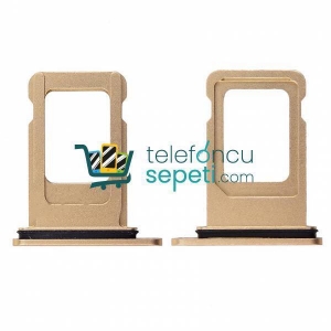 iPhone XR Sim Kart Tepsisi Sarı