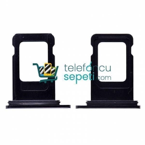iPhone XR Sim Kart Tepsisi Siyah