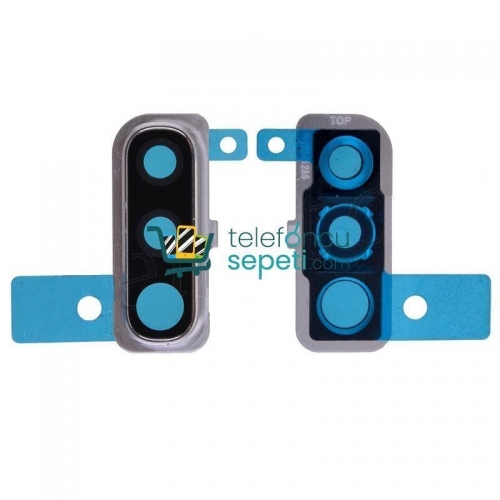 Samsung Galaxy A50 A505 Kamera Lensi Beyaz Set