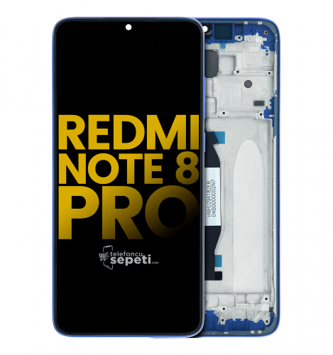 Xiaomi Redmi Note 8 Pro Lcd Ekran Dokunmatik Çıtalı %100 Orijinal