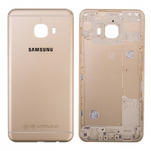 Samsung Galaxy C5 C5000 Kasa Kapak Gold