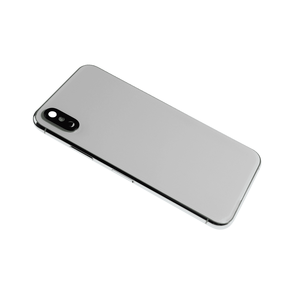 iPhone XS Kasa Kapak Beyaz Dolu