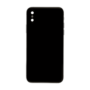 iPhone XS Kasa Kapak Siyah Dolu