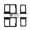 Samsung Galaxy A6 Plus A605 Sim Kart Tepsisi Siyah