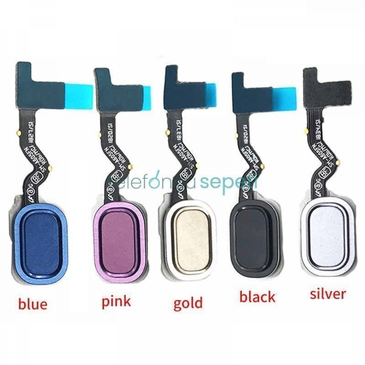 Samsung Galaxy A6 Plus A605 Home Parmak Okuyucu Filmi Mavi