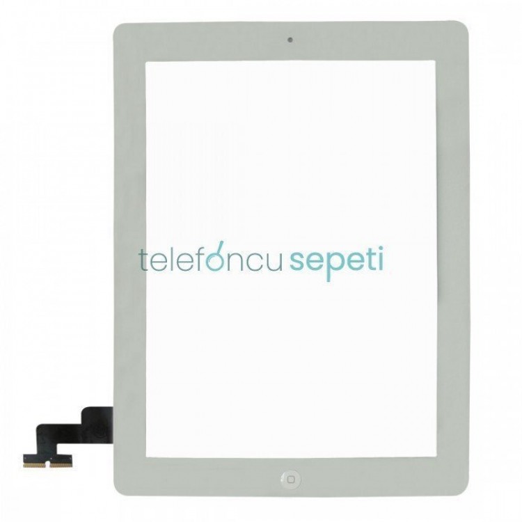 iPad 2 Dokunmatik Touch Tuş Bordlu Beyaz A Plus Kalite