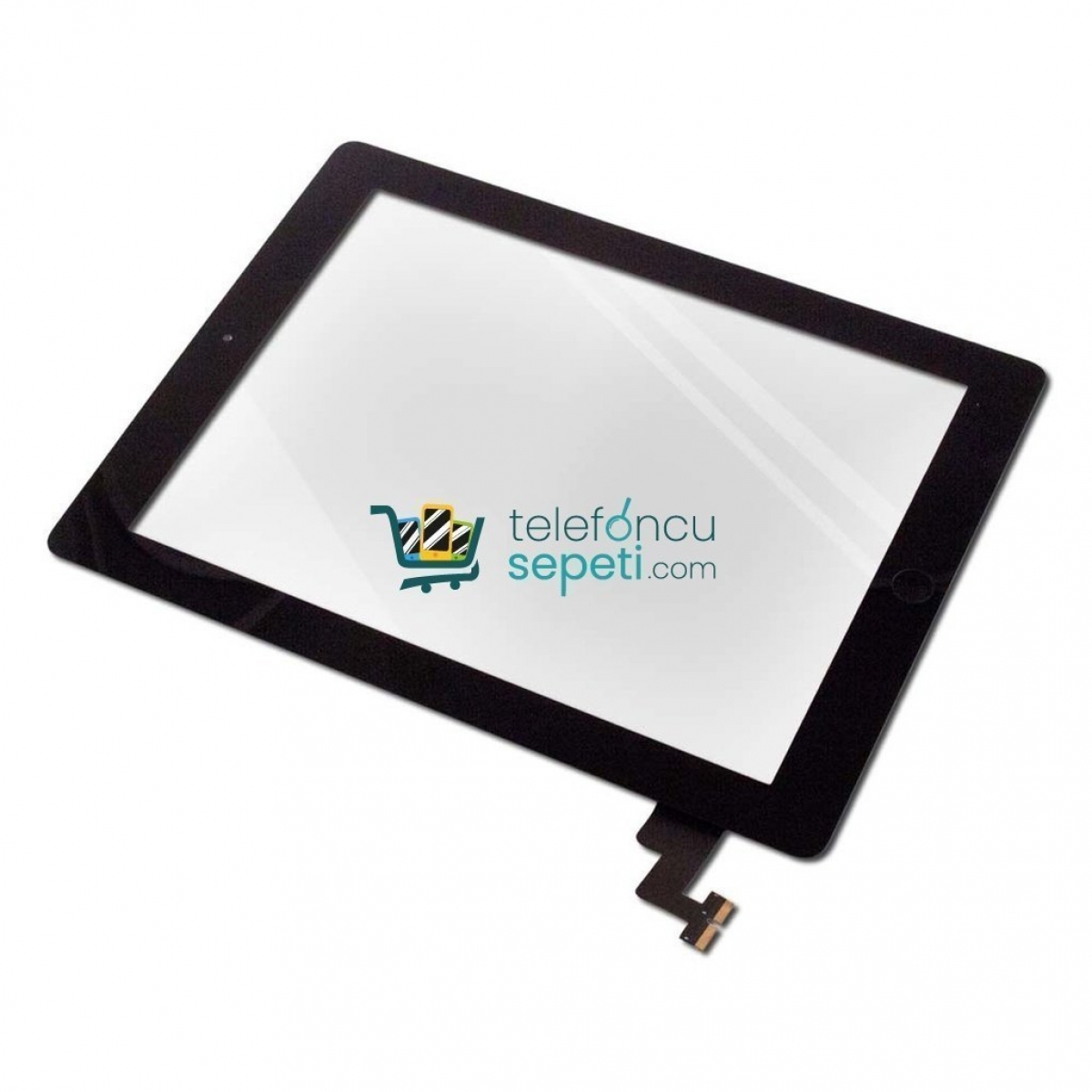 iPad 2 Dokunmatik Touch Tuş Bordlu Siyah A Plus Kalite