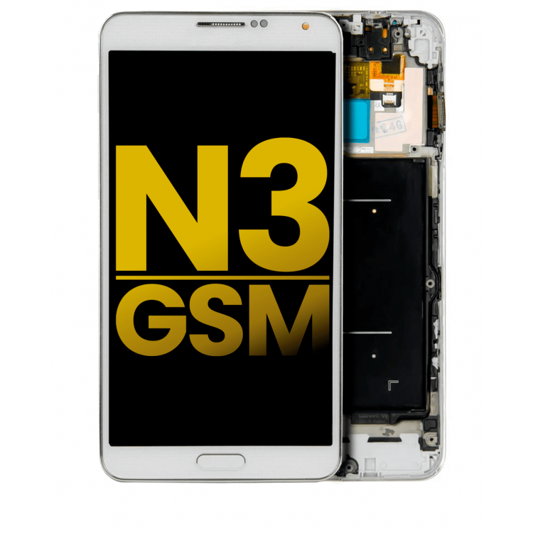 Samsung Galaxy Note 3 N9000 Ekran Dokunmatik Beyaz Revize