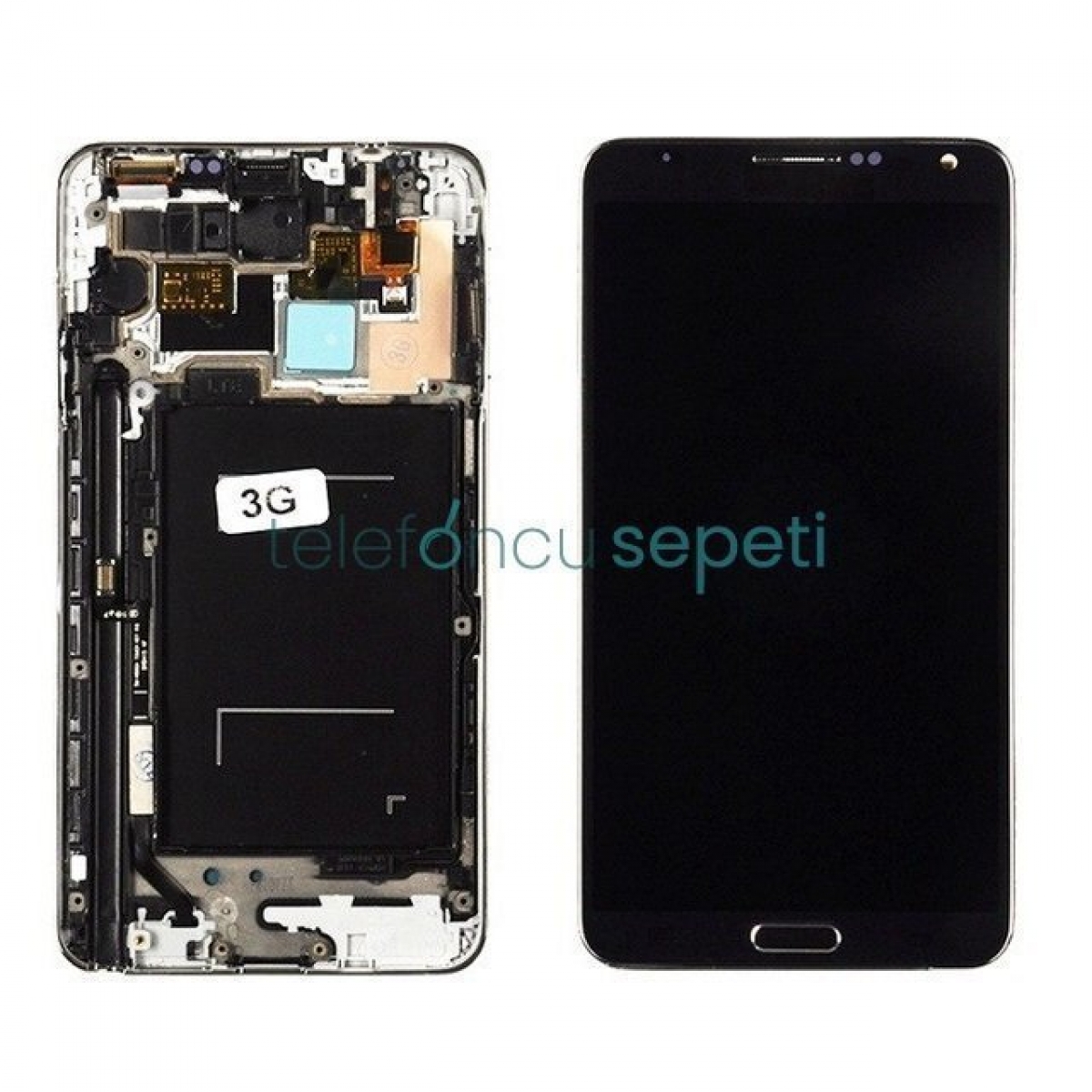 Samsung Galaxy Note 3 N9000 Ekran Dokunmatik Siyah Revize