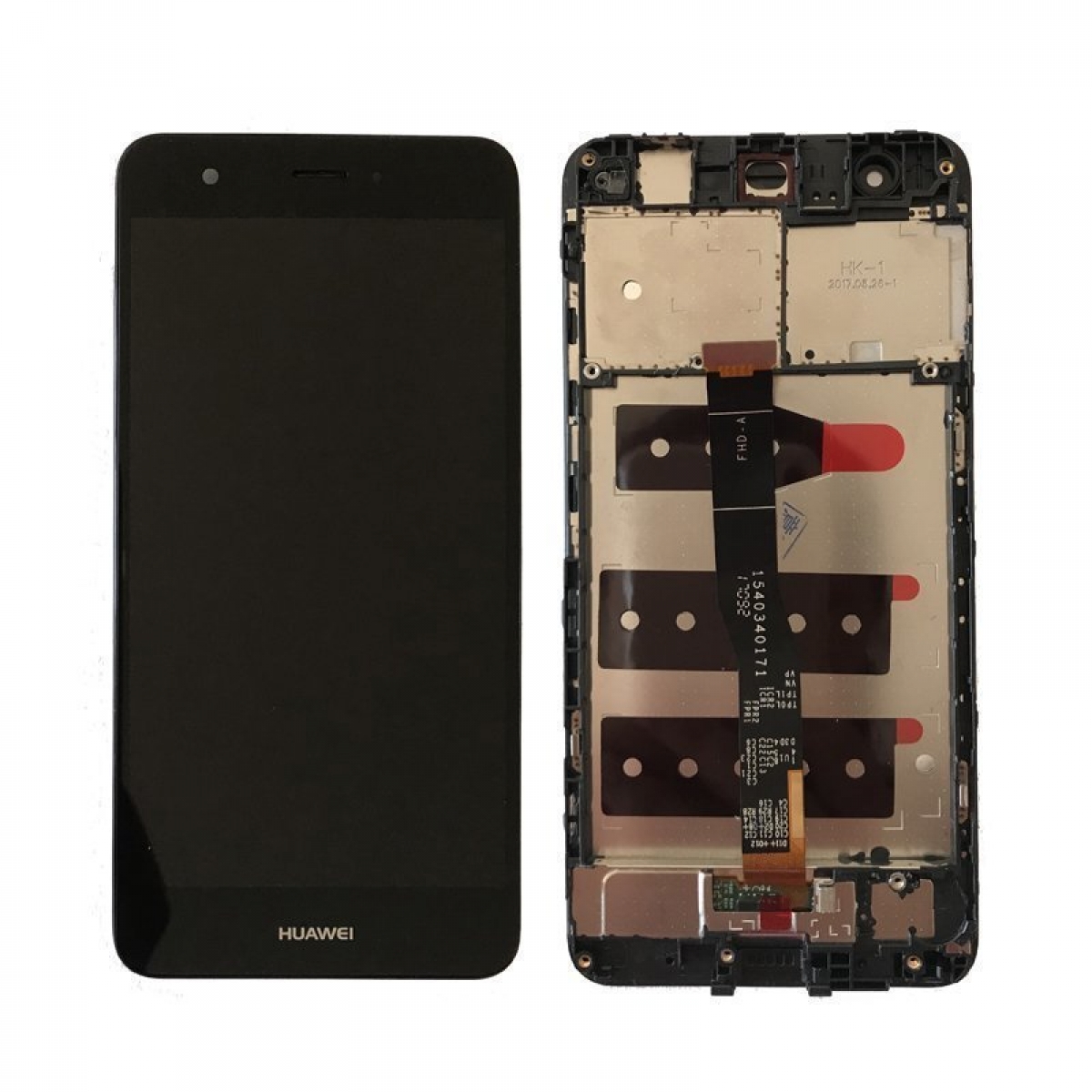 Huawei Nova Ekran Dokunmatik Siyah Çıtalı