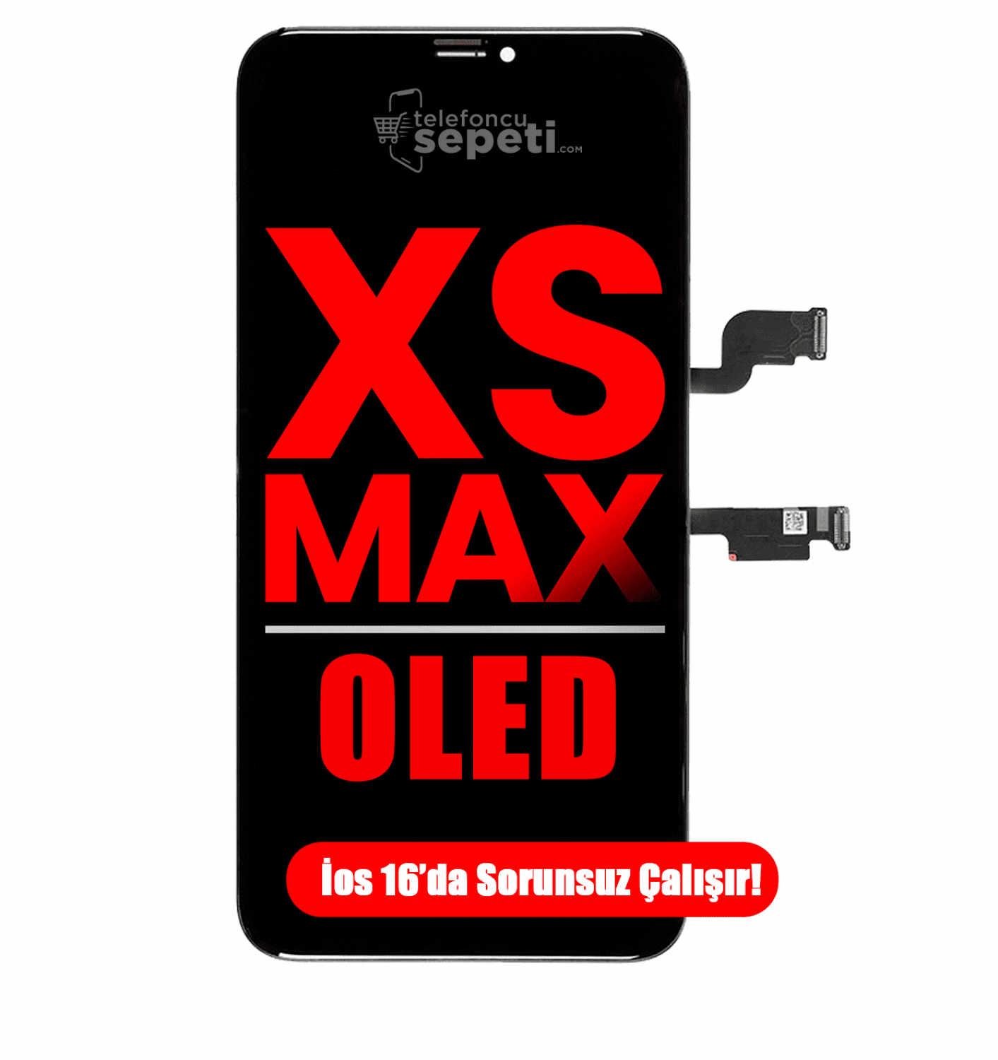 iPhone XS Max Ekran Dokunmatik Siyah Oled Üstün Kalite