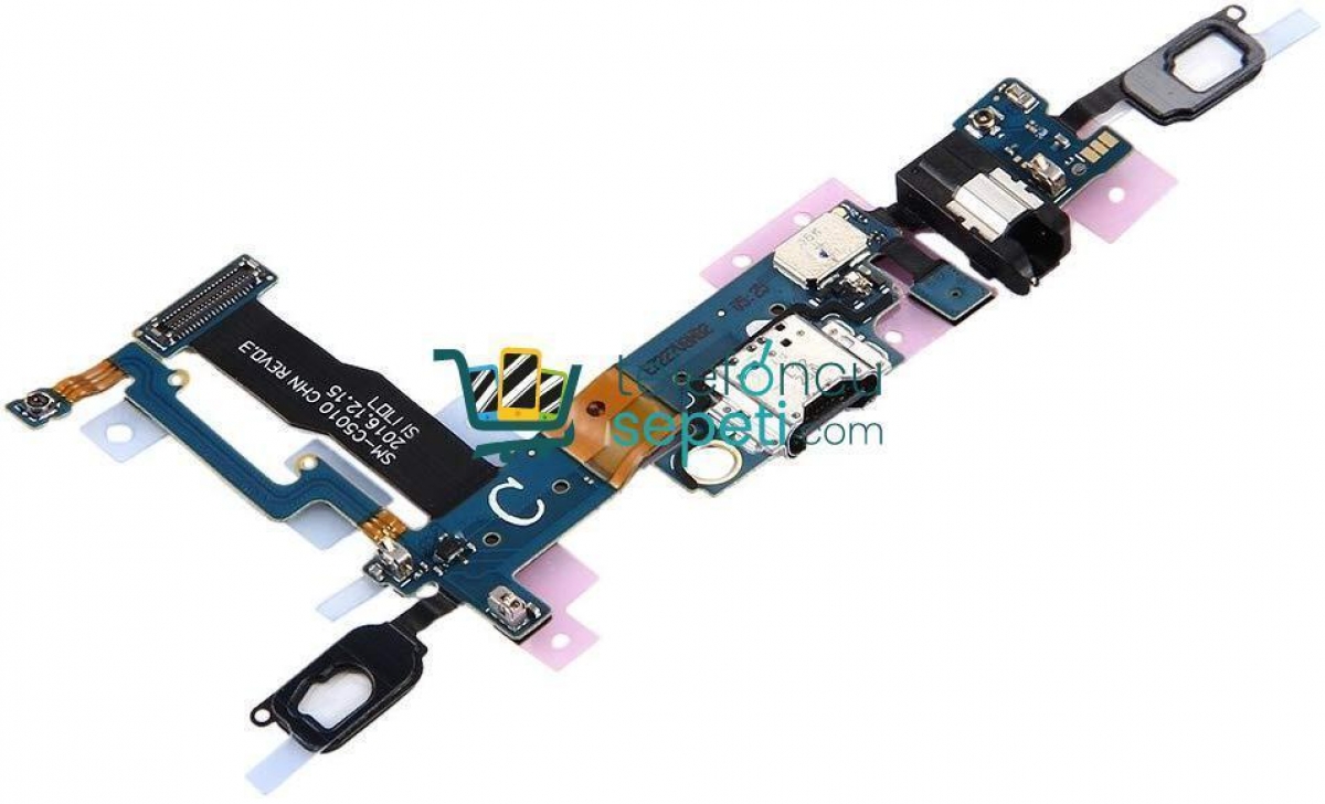 Samsung Galaxy C5 Pro C5010 Şarj Soketli Mikrofon Filmi Orjinal