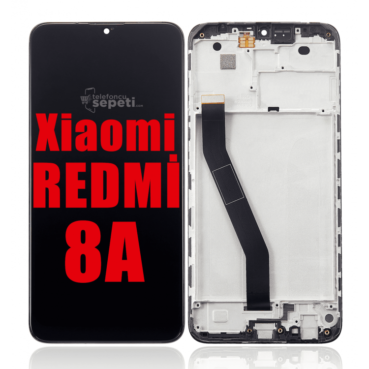 Xiaomi Redmi 8a Ekran Dokunmatik Siyah Çıtalı A Plus Kalite