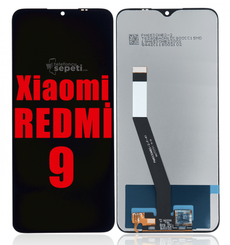 Xiaomi Redmi 9 Ekran Dokunmatik Siyah Çıtasız %100 Birebir Ürün