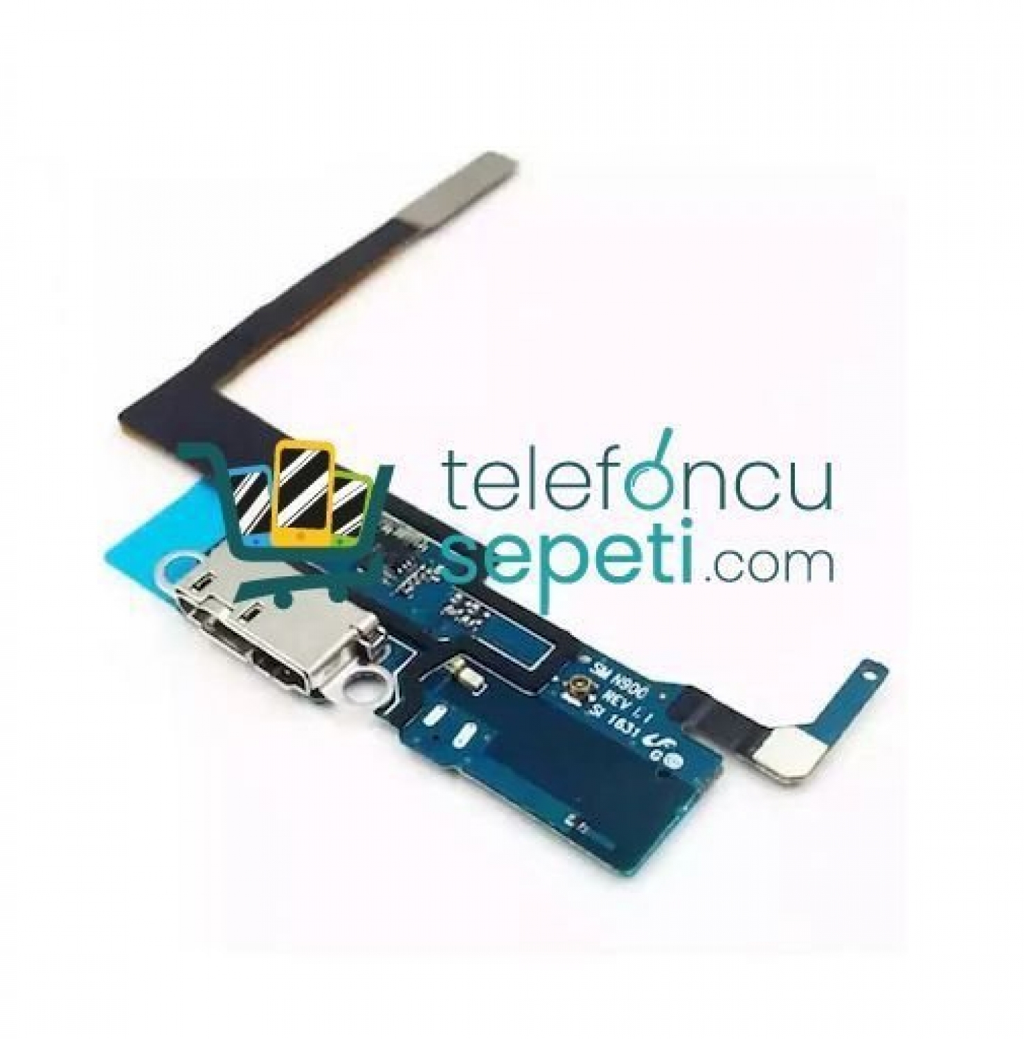 Samsung Galaxy Note 3 N9000 Şarj Soketi Mikrofon Film Power