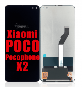Xiaomi Poco x2 Ekran Dokunmatik Siyah Çıtasız A Plus Kalite