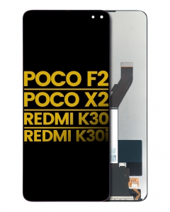 Xiaomi Poco x2 Ekran Dokunmatik Siyah Çıtasız Orjinal