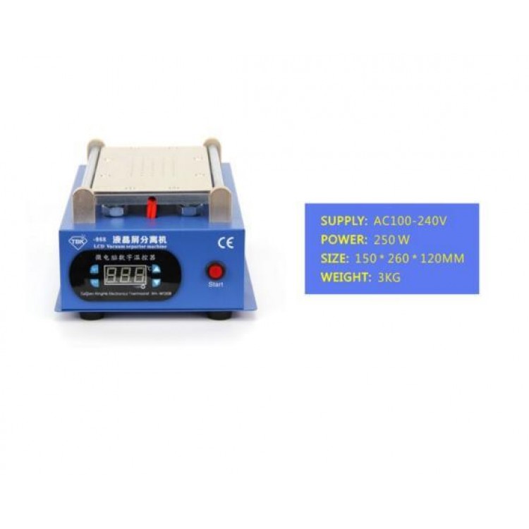 TBK-988 7inç 2in1 Vakumlu Seperatör Makinası