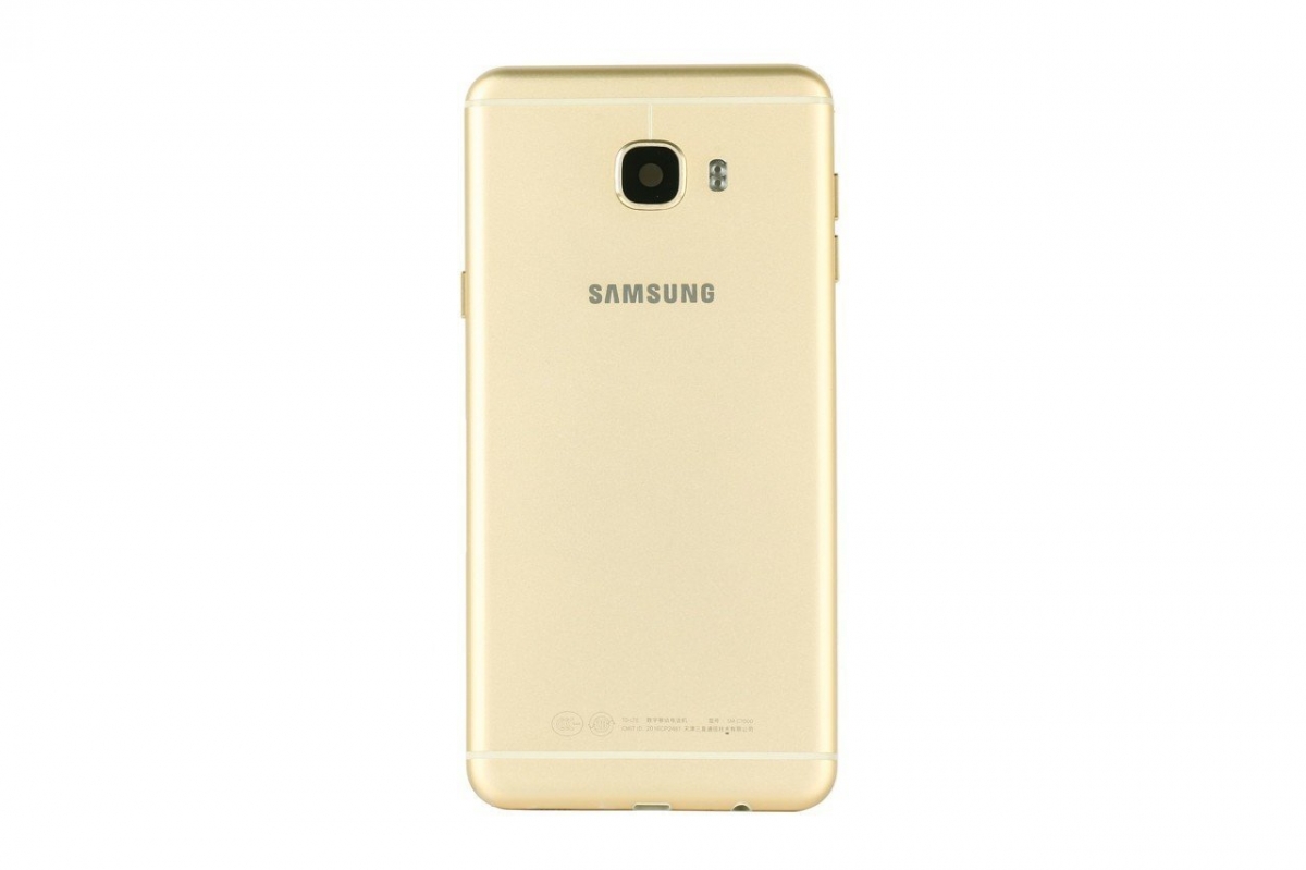 Samsung Galaxy C7 C7000 Kasa Kapak Gold