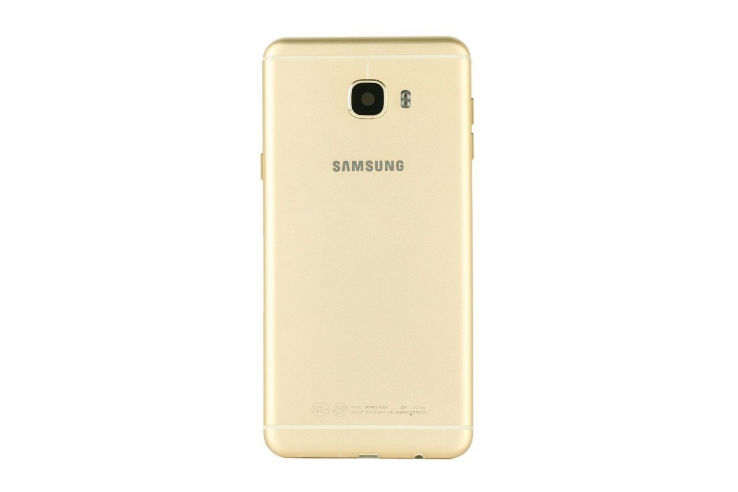 Samsung Galaxy C7 C7000 Kasa Kapak Gold