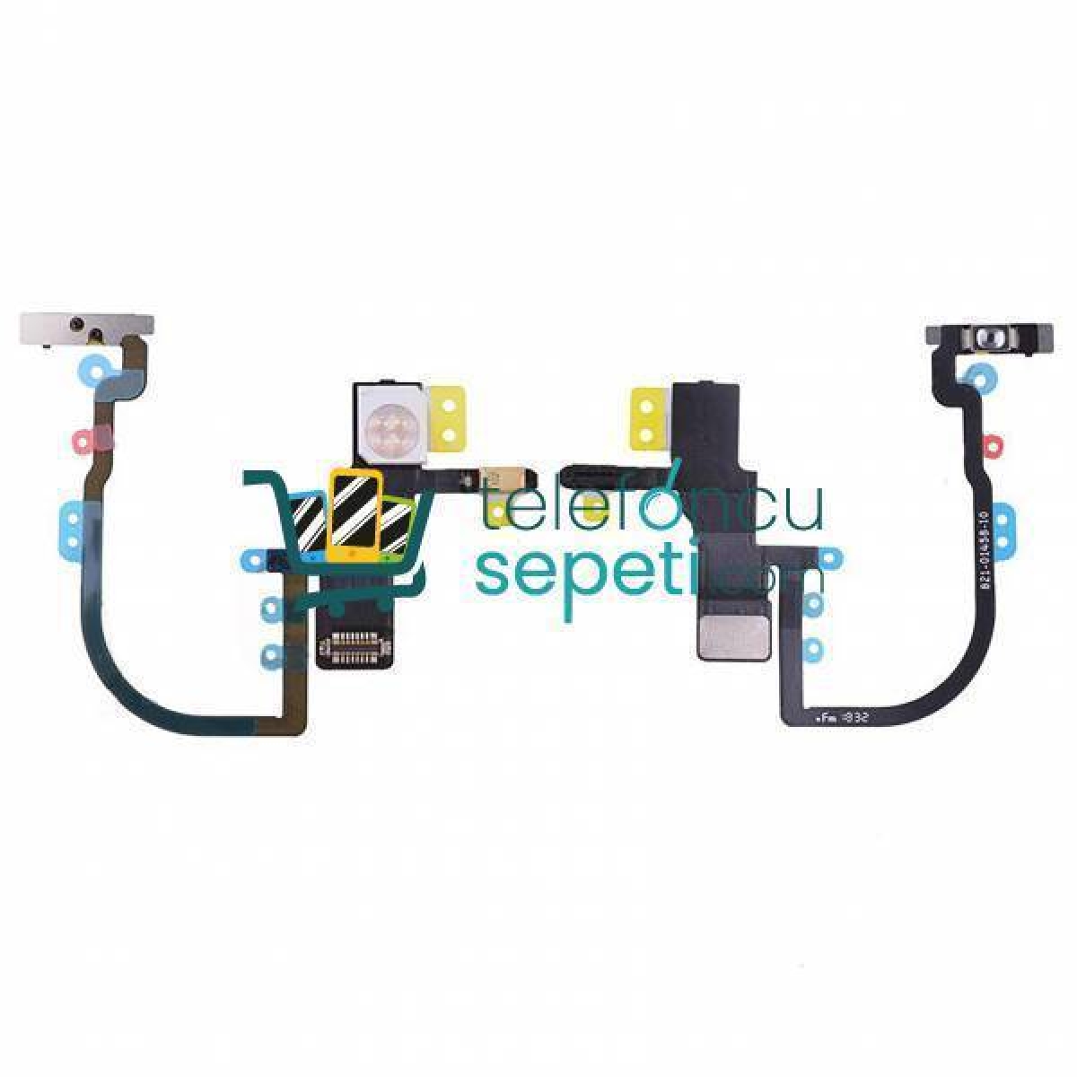 iPhone XS On Off Power Flash Üst Mikrofon Filmi