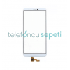 Huawei P Smart Dokunmatik Touch Beyaz Çıtasız Orjinal