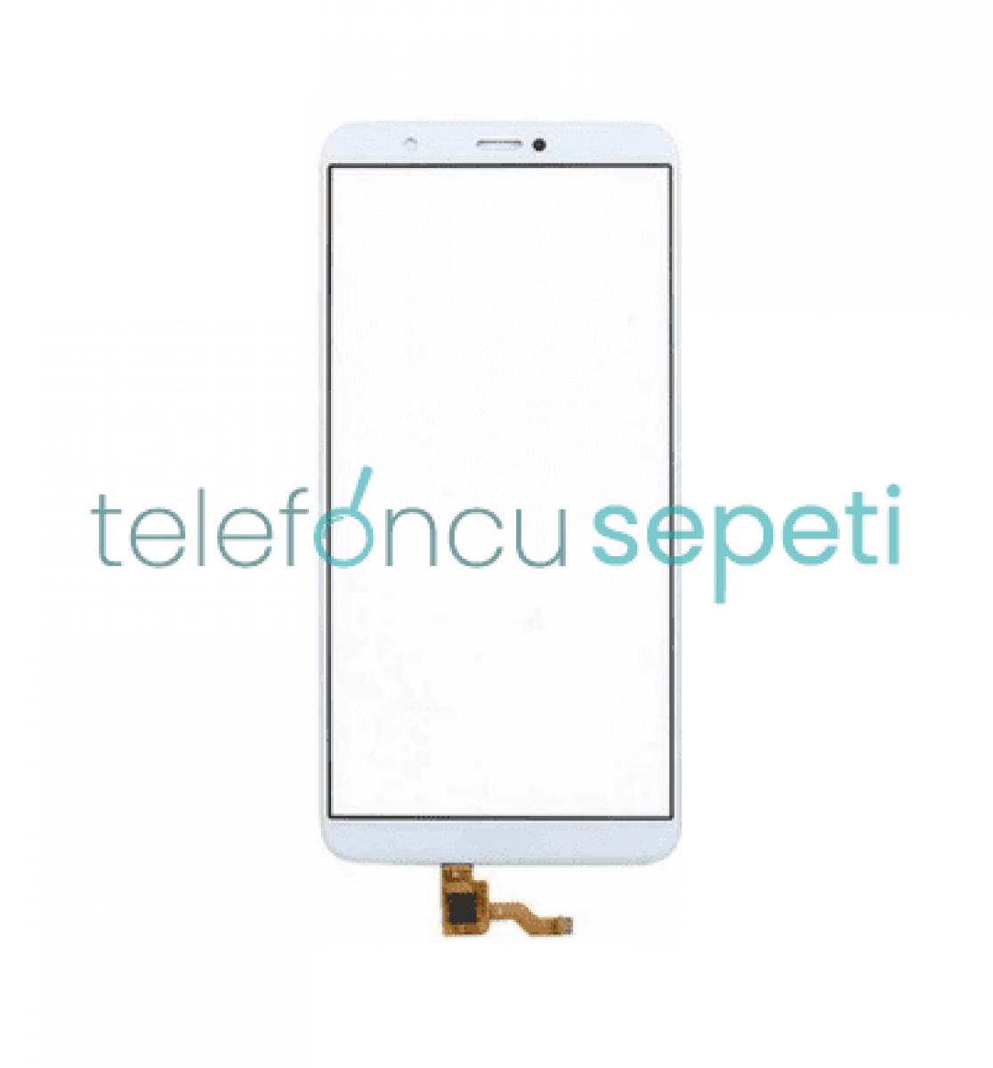 Huawei P Smart Dokunmatik Touch Beyaz Çıtasız Orjinal