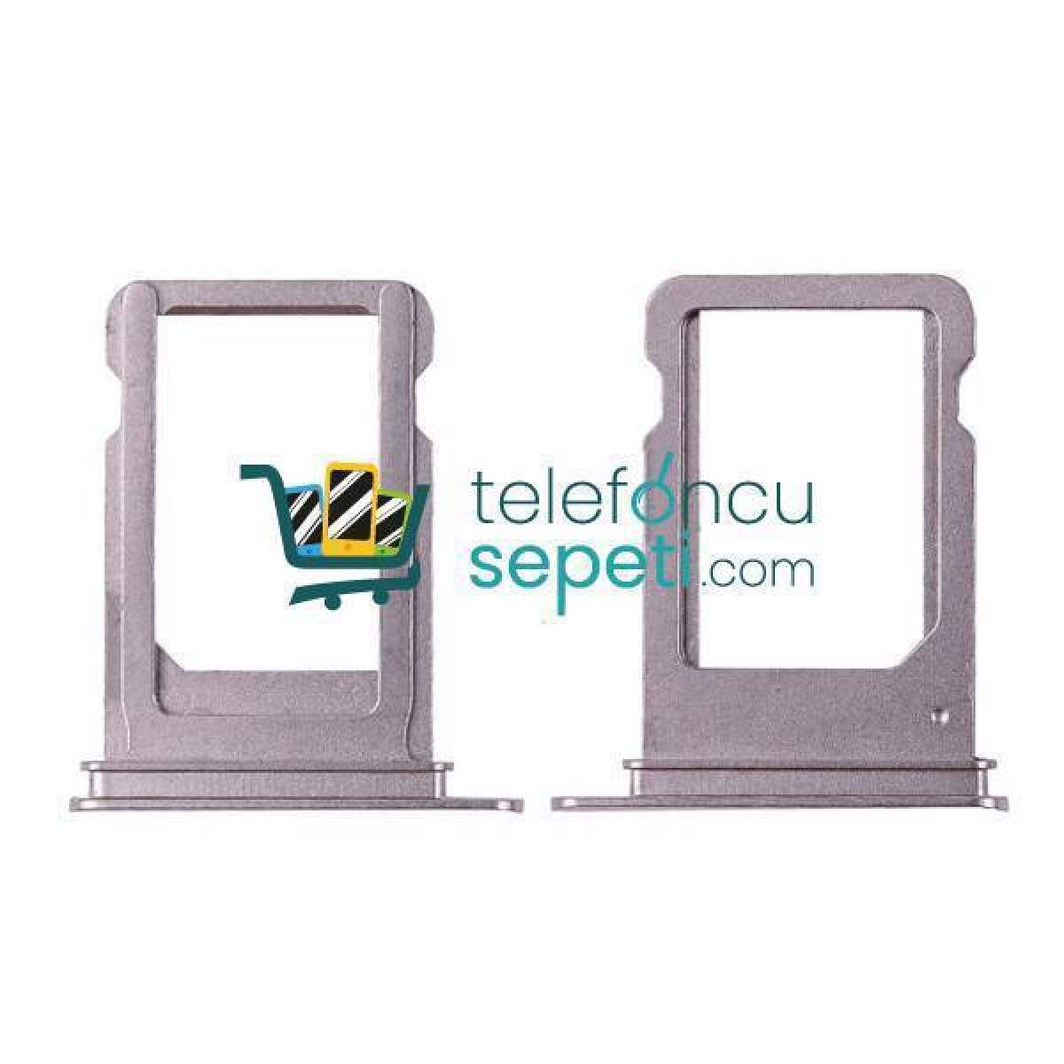 iPhone XS Sim Kart Tepsisi Silver