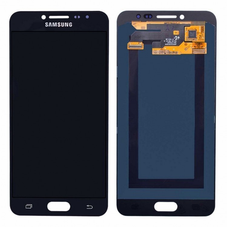 Samsung Galaxy C7 C7000 Ekran Dokunmatik Siyah Orjinal Servis