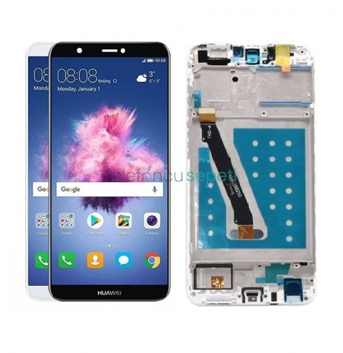 Huawei P Smart Ekran Dokunmatik Beyaz Çıtalı Orjinal