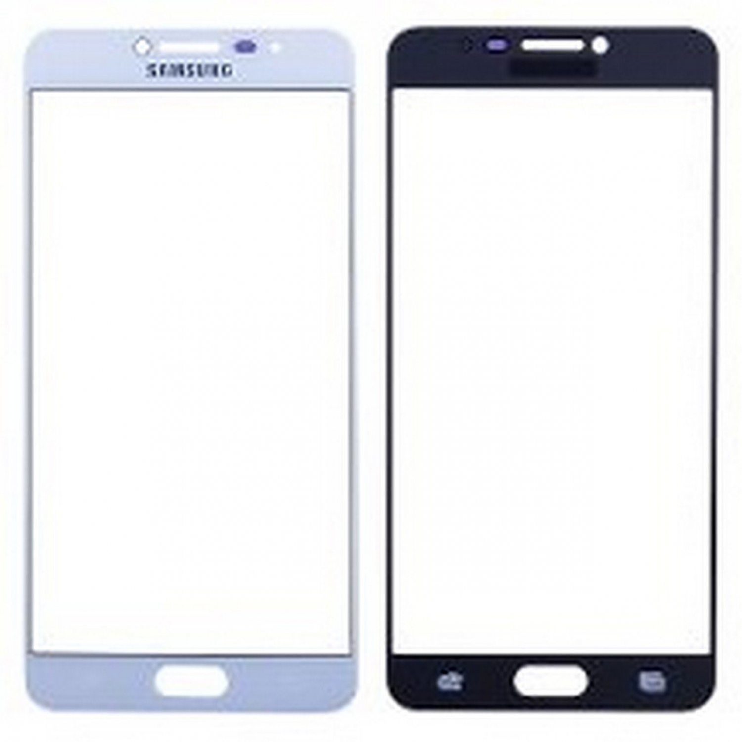 Samsung Galaxy C7 C7000 Lens Ocalı Beyaz Orjinal