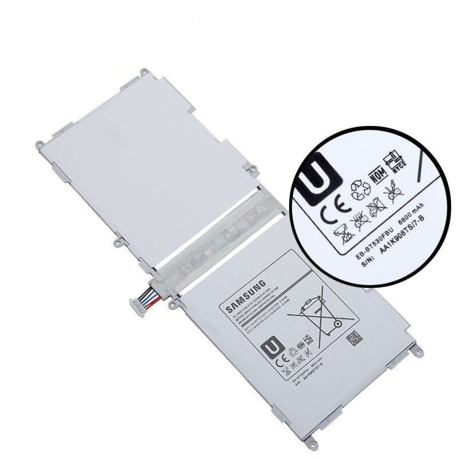 Samsung Galaxy Tab 4 T530 Batarya Pil Orijinal EB-BT530FBE