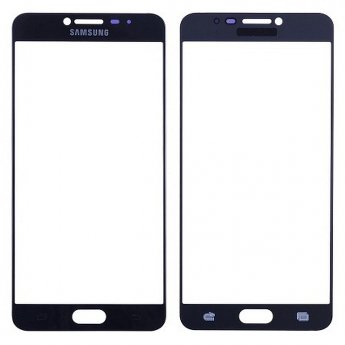 Samsung Galaxy C7 C7000 Lens Ocalı Siyah Orjinal