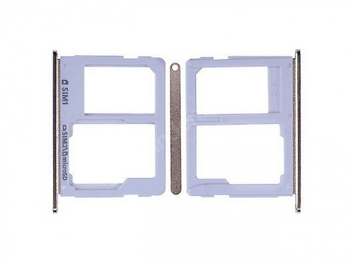 Samsung Galaxy C7 C7000 Sim Kart Tepsisi Gold