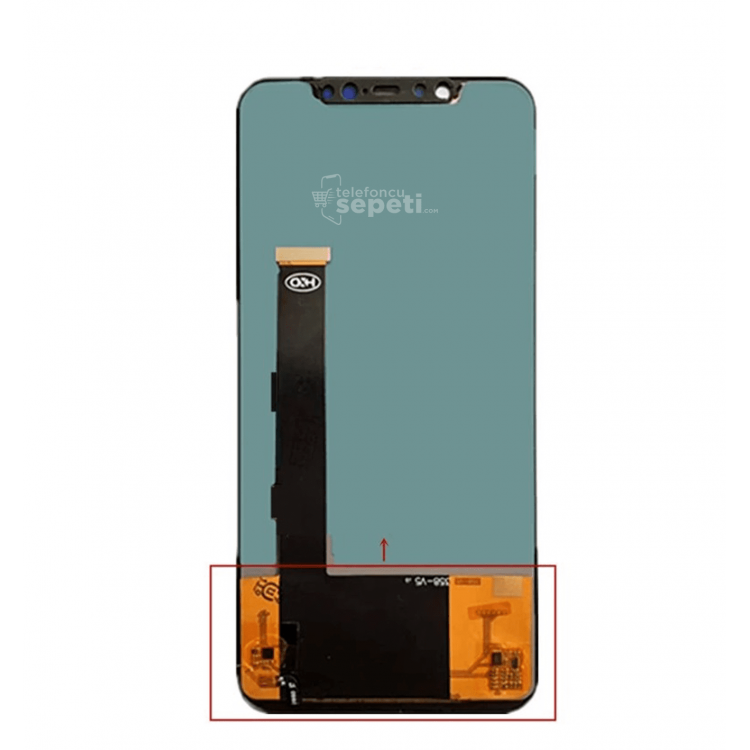 Xiaomi Mi 8 Ekran Dokunmatik Siyah Çıtasız A  Plus Kalite