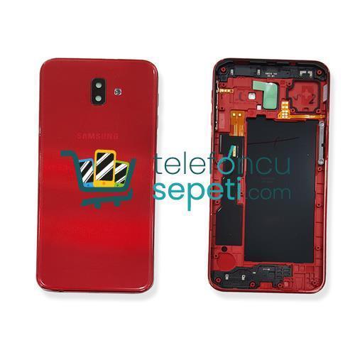 Samsung Galaxy J6 Plus J610 Kasa Kapak Kırmızı