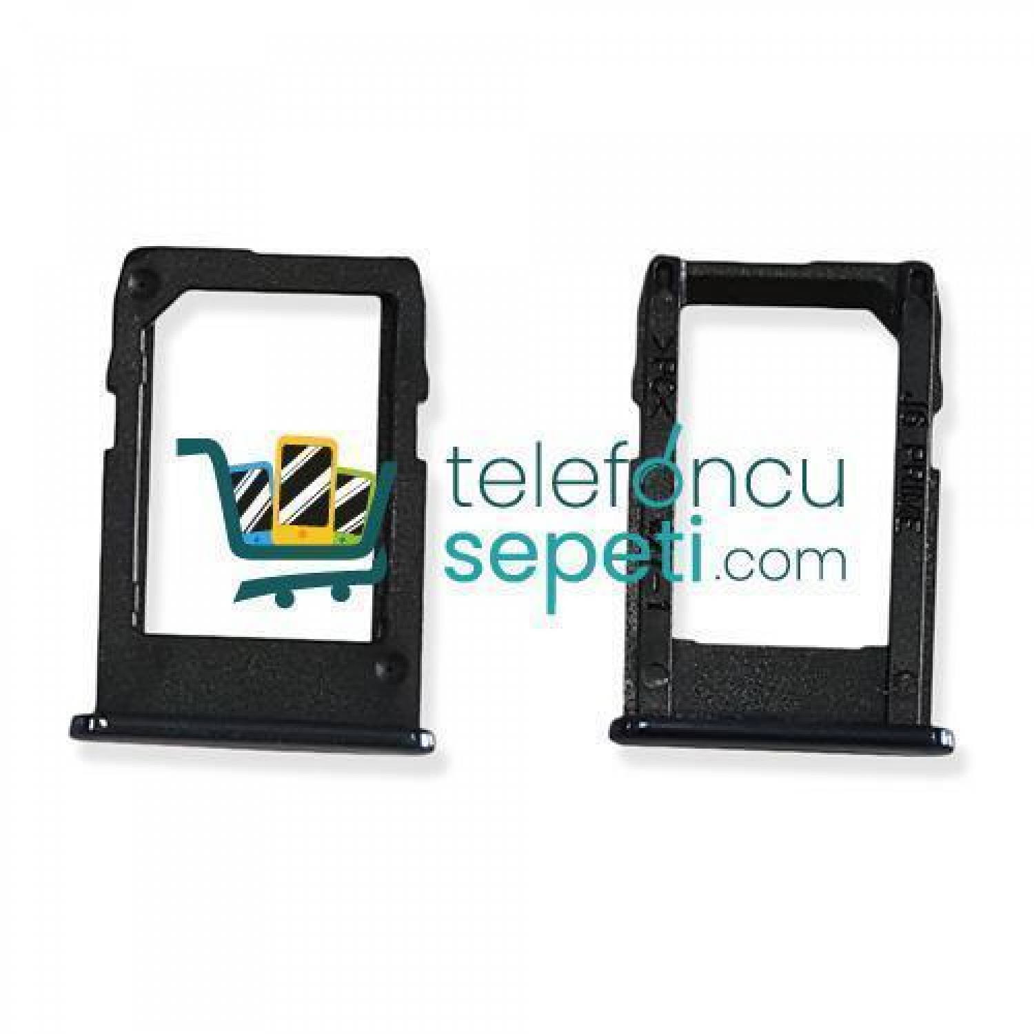 Samsung Galaxy J6 Plus J610 Sim Kart Tepsisi Siyah Tek