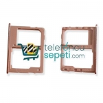 Samsung Galaxy J6 Plus J610 Sim Kart Tepsisi Gold Çift