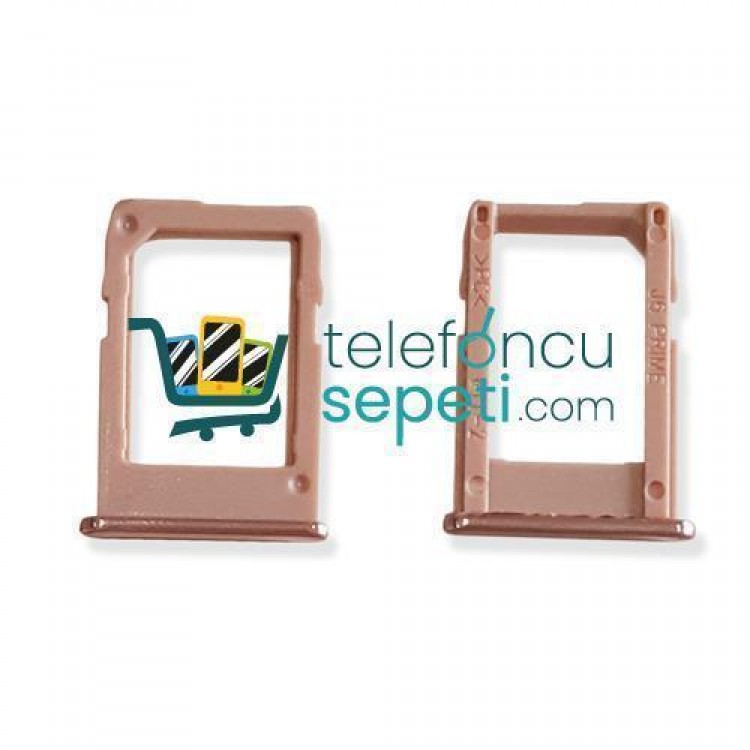 Samsung Galaxy J6 Plus J610 Sim Kart Tepsisi Gold Tek