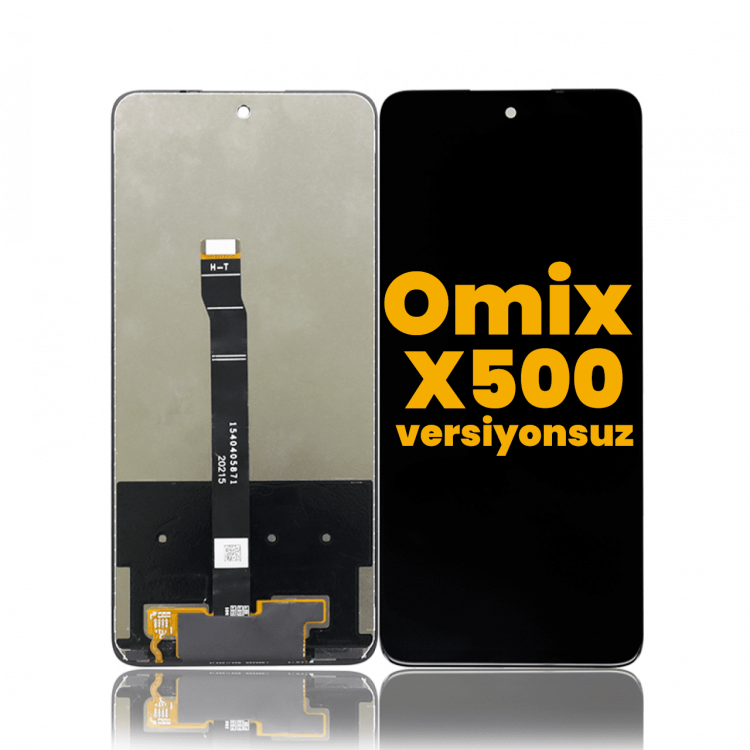 Omix X500 Ekran Dokunmatik Siyah Çıtasız Orjinal