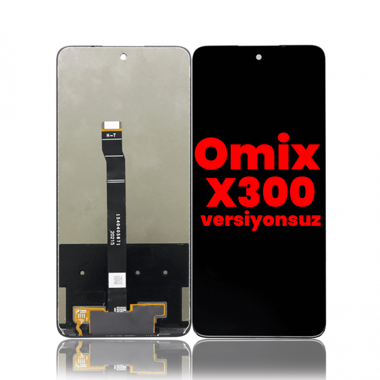 Omix X300 Ekran Dokunmatik Siyah Çıtasız Orjinal