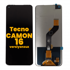 Tecno Camon 16 Ekran Dokunmatik Siyah Çıtasız %100 Orijinal