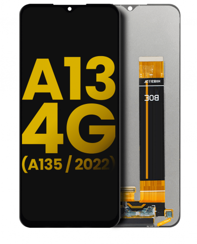 Samsung Galaxy A13 A135 Ekran Dokunmatik Siyah Çıtasız %100 Orijinal