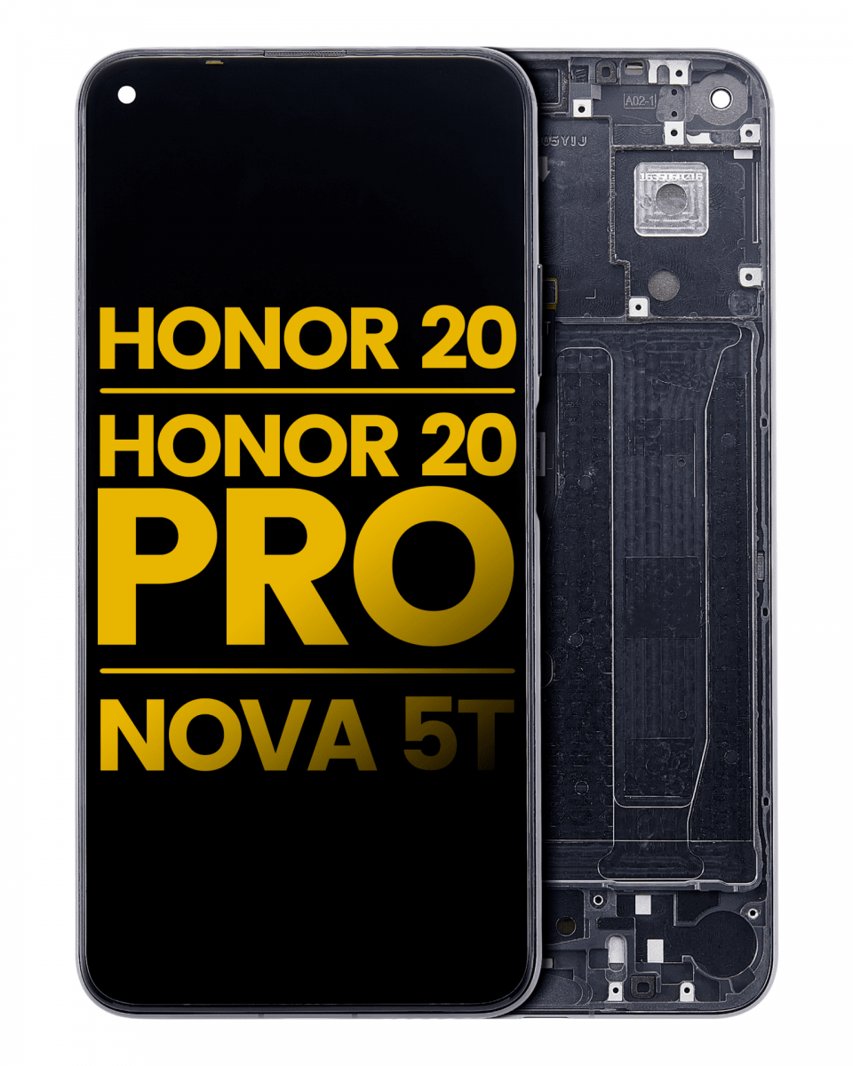 Huawei Nova 5T Ekran Dokunmatik Siyah %100 Orijinal