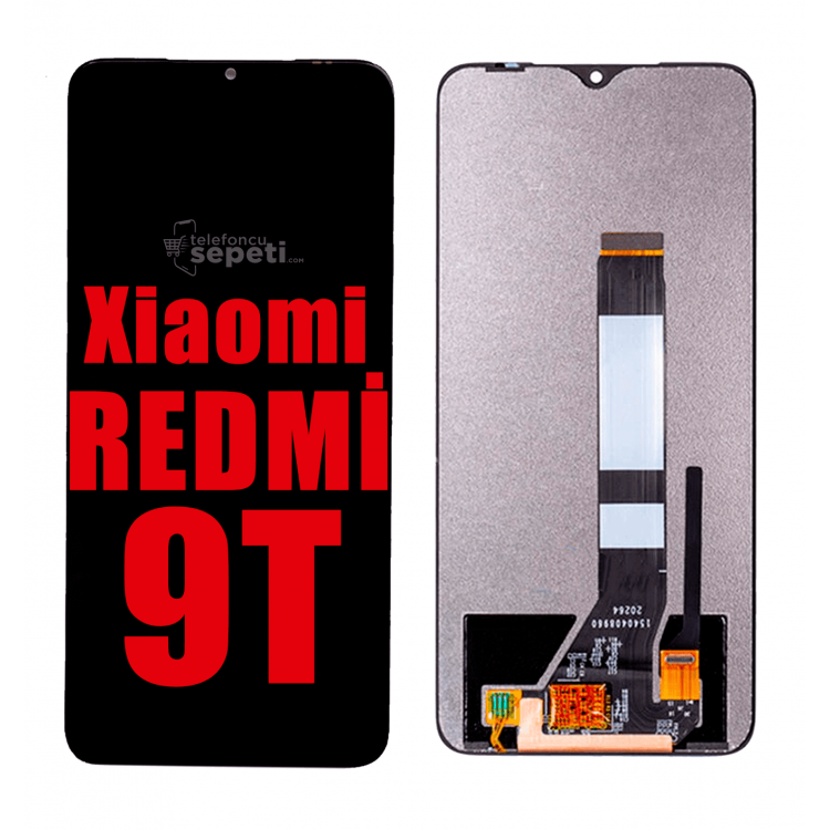 Xiaomi Redmi 9t Ekran Dokunmatik Siyah Çıtasız A Plus Kalite