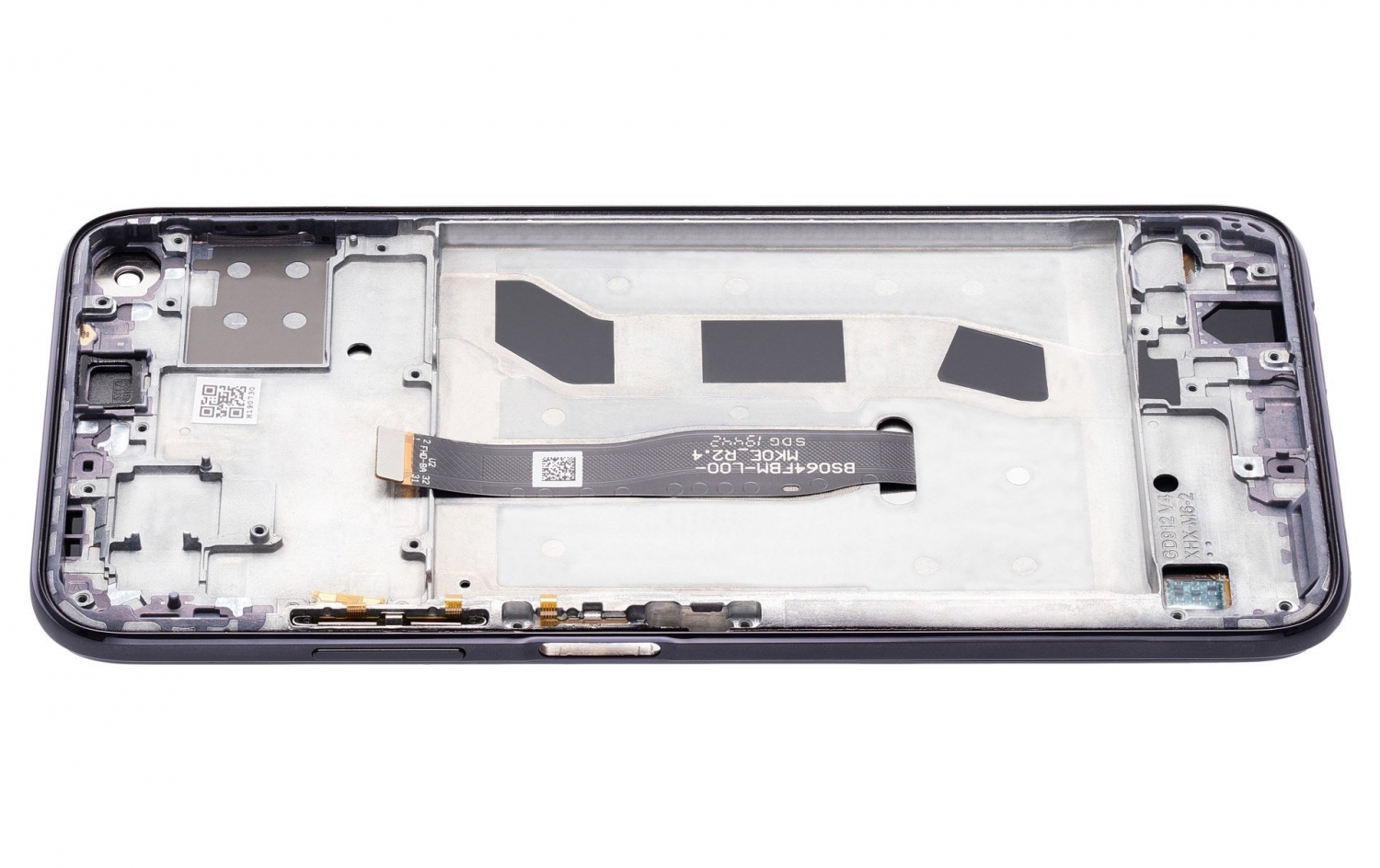 Huawei P40 Lite Dokunmatik Ekran Siyah Çıtalı A Plus Kalite